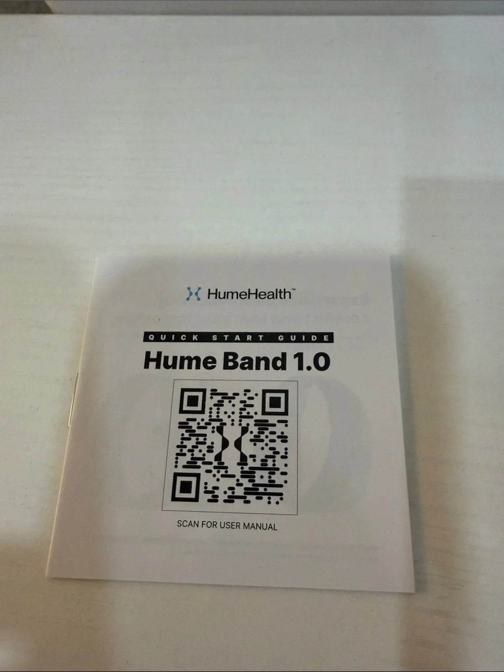Hume Band 1.0 Longevity Fitness Tracker